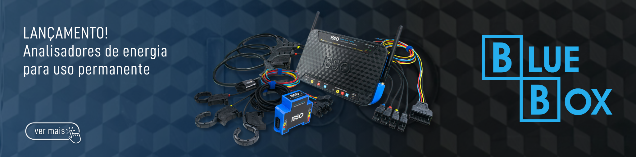 Analisador de energia para uso permanente 
